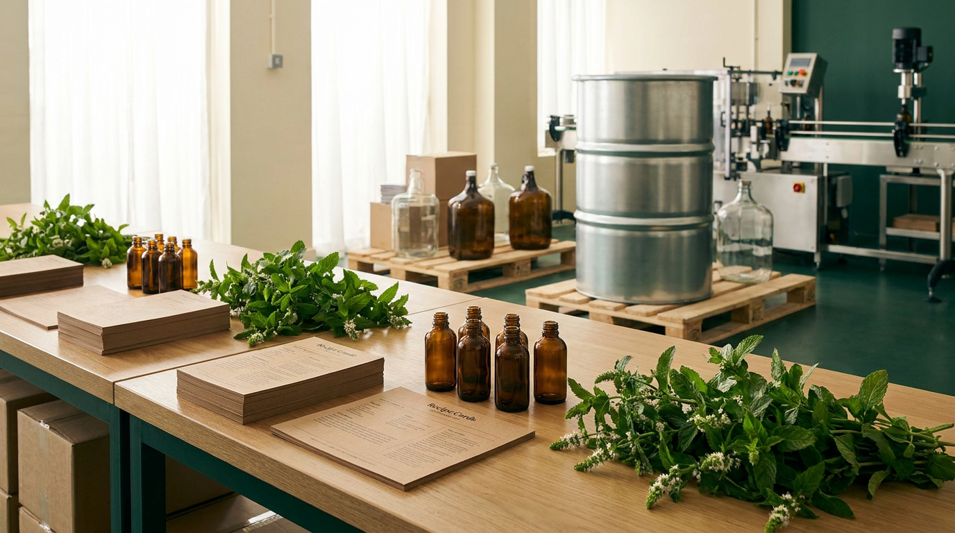 Peppermint Essential Oil for Private Label & DIY Kit Suppliers