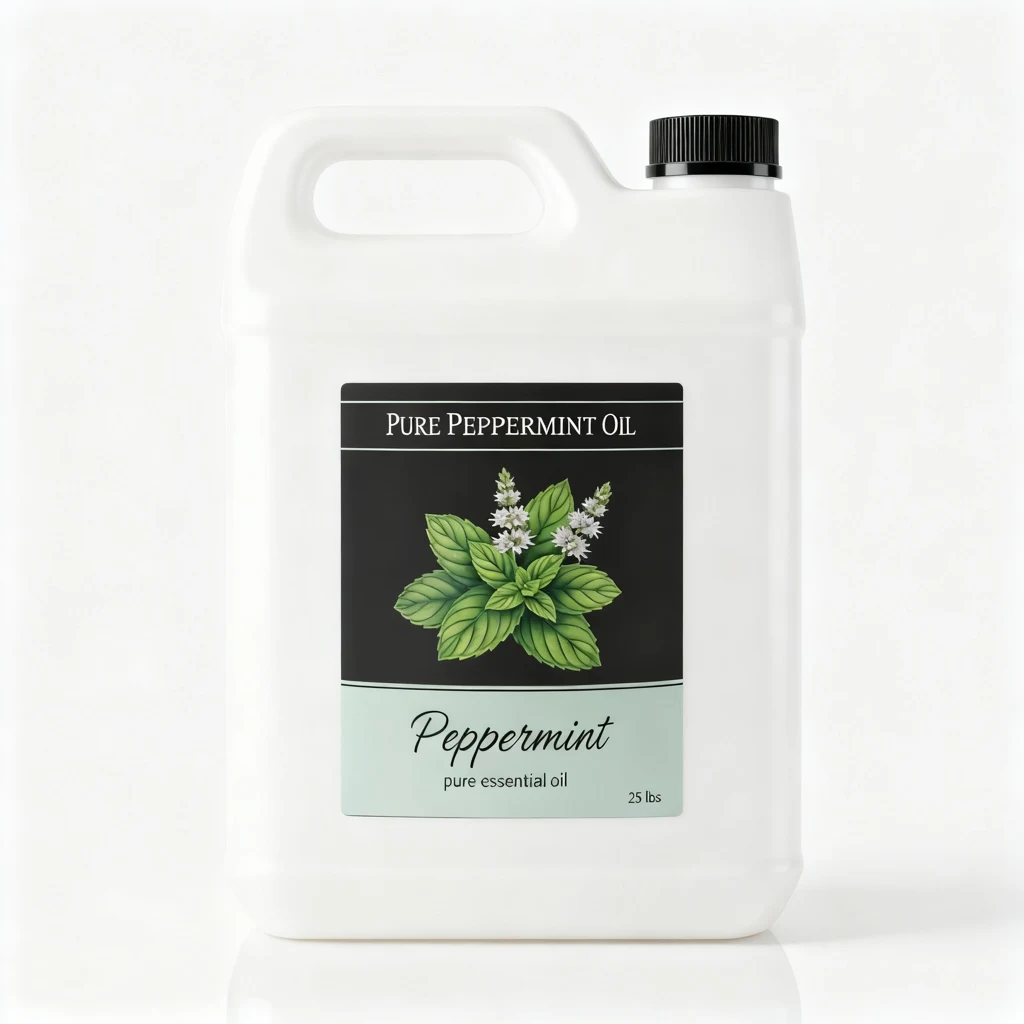 Peppermint Essential Oil 25 lbs